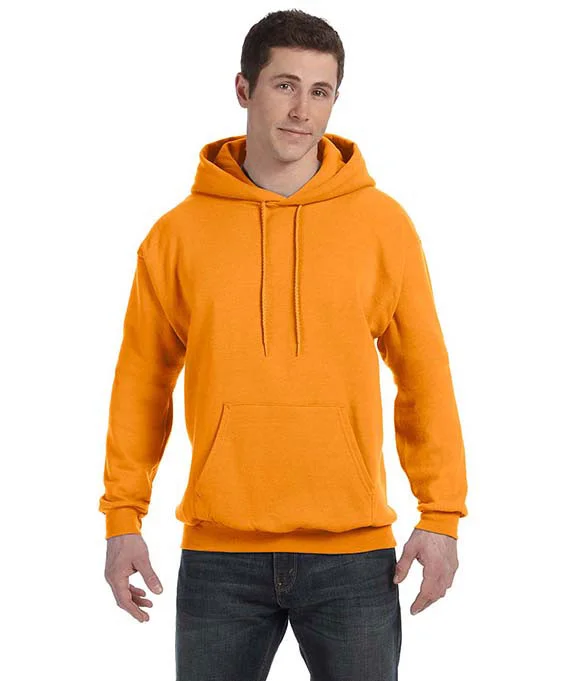 Women's pullover hoodie with a side slit for a modern and relaxed fitP170 - Hanes Adult ComfortBlend® EcoSmart® Hooded Pullover | Safety Orange Women's pullover hoodie with a side slit for a modern and relaxed fitP170 - Hanes Adult ComfortBlend® EcoSmart® Hooded Pullover | Safety Orange