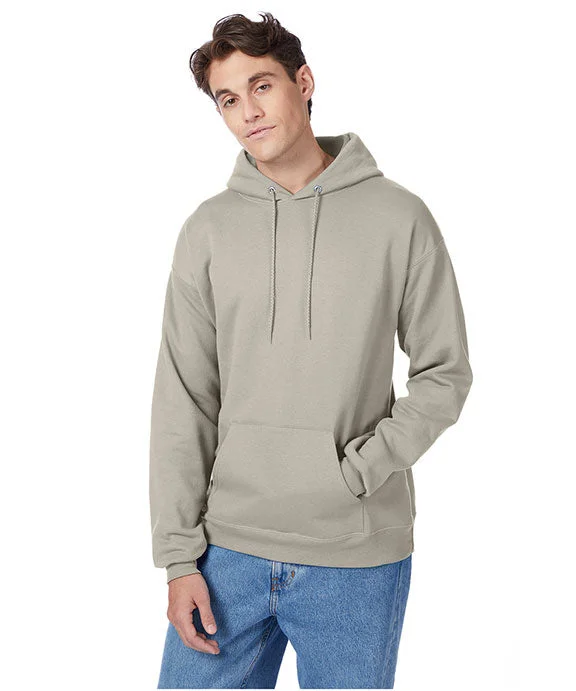 Women's cropped sweatshirt with a slogan graphic for a fun and expressive lookP170 - Hanes Adult ComfortBlend® EcoSmart® Hooded Pullover | Sand Women's cropped sweatshirt with a slogan graphic for a fun and expressive lookP170 - Hanes Adult ComfortBlend® EcoSmart® Hooded Pullover | Sand