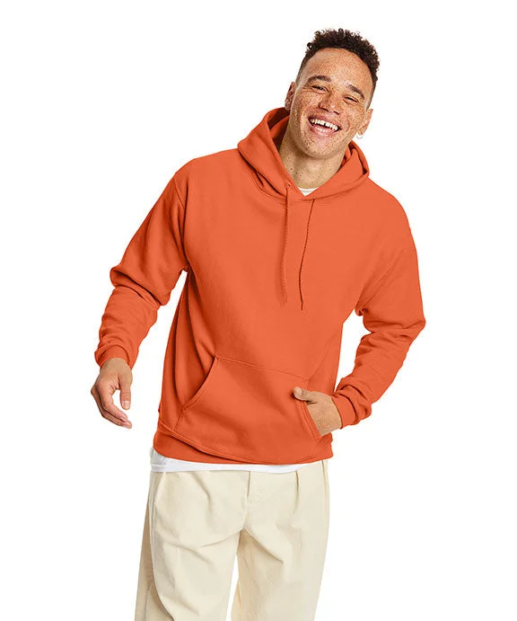 Women's tie - dye hoodie in bright colors for a retro and eye - catching styleP170 - Hanes Adult ComfortBlend® EcoSmart® Hooded Pullover | Texas Orange Women's tie - dye hoodie in bright colors for a retro and eye - catching styleP170 - Hanes Adult ComfortBlend® EcoSmart® Hooded Pullover | Texas Orange