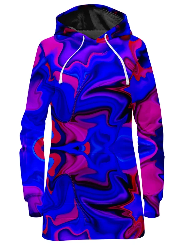Women's graphic - printed sweatshirt featuring floral patterns for a feminine touchPaint Pour Hoodie Dress Women's graphic - printed sweatshirt featuring floral patterns for a feminine touchPaint Pour Hoodie Dress