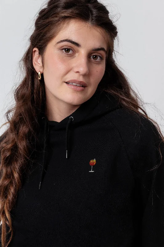 Women's quarter - zip sweatshirt made of organic cotton for eco - conscious fashionSpritz | Bestickter Bio-Baumwoll Frauen Hoodie Women's quarter - zip sweatshirt made of organic cotton for eco - conscious fashionSpritz | Bestickter Bio-Baumwoll Frauen Hoodie