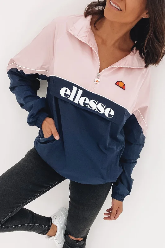 Women's denim jackets with distressed details for a casual and edgy lookTanti 1/2 Zip Track Top Navy Women's denim jackets with distressed details for a casual and edgy lookTanti 1/2 Zip Track Top Navy