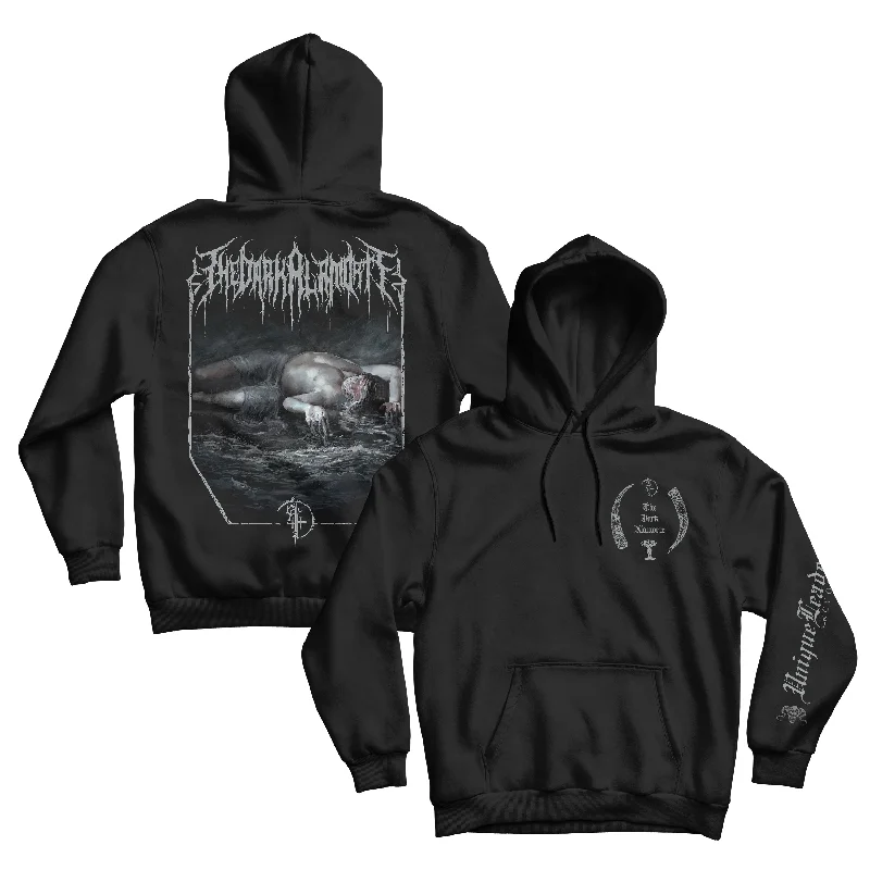 Women's High - Low Hem Pullovers in a Contemporary DesignThe Dark Alamorte "Lunacrium Thepsis" Pullover Hoodie Women's High - Low Hem Pullovers in a Contemporary DesignThe Dark Alamorte "Lunacrium Thepsis" Pullover Hoodie
