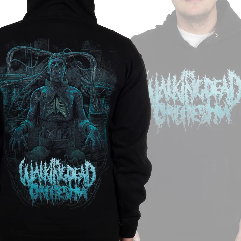 Thermal Women's Pullovers in Dark Colors for Cold WeatherThe Walking Dead Orchestra "The Architect #2" Pullover Hoodie Thermal Women's Pullovers in Dark Colors for Cold WeatherThe Walking Dead Orchestra "The Architect #2" Pullover Hoodie