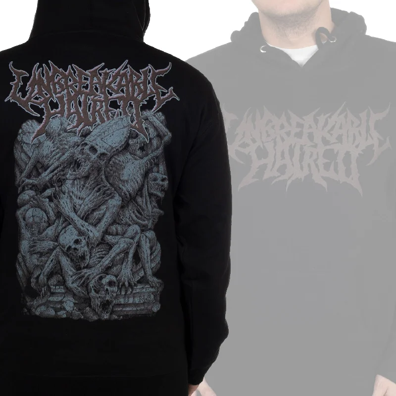 Women's High - Low Hem Pullovers in a Contemporary DesignUnbreakable Hatred "Artifact" Pullover Hoodie Women's High - Low Hem Pullovers in a Contemporary DesignUnbreakable Hatred "Artifact" Pullover Hoodie