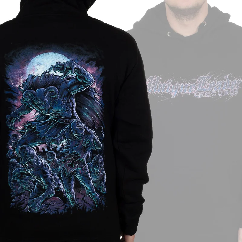 Zip - Up Women's Pullovers with Thumbholes for Outdoor ActivitiesUnique Leader Records "Alrekr Zombies" Pullover Hoodie Zip - Up Women's Pullovers with Thumbholes for Outdoor ActivitiesUnique Leader Records "Alrekr Zombies" Pullover Hoodie
