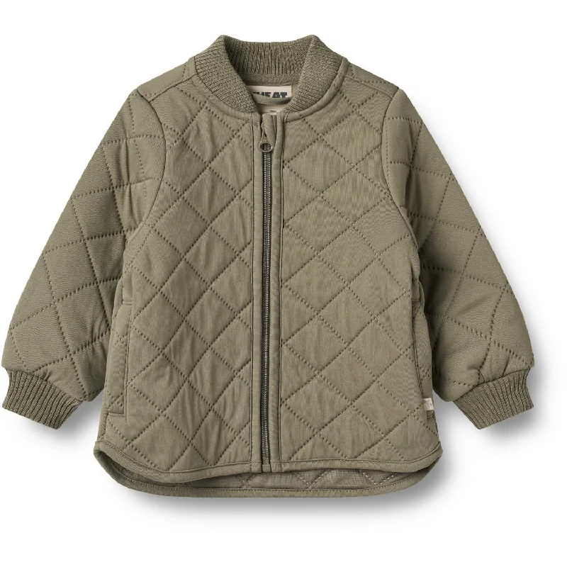 Women's shearling - lined suede jackets for ultimate warmth and luxuryWheat Dry Leaves Thermo Jacket Loui Women's shearling - lined suede jackets for ultimate warmth and luxuryWheat Dry Leaves Thermo Jacket Loui