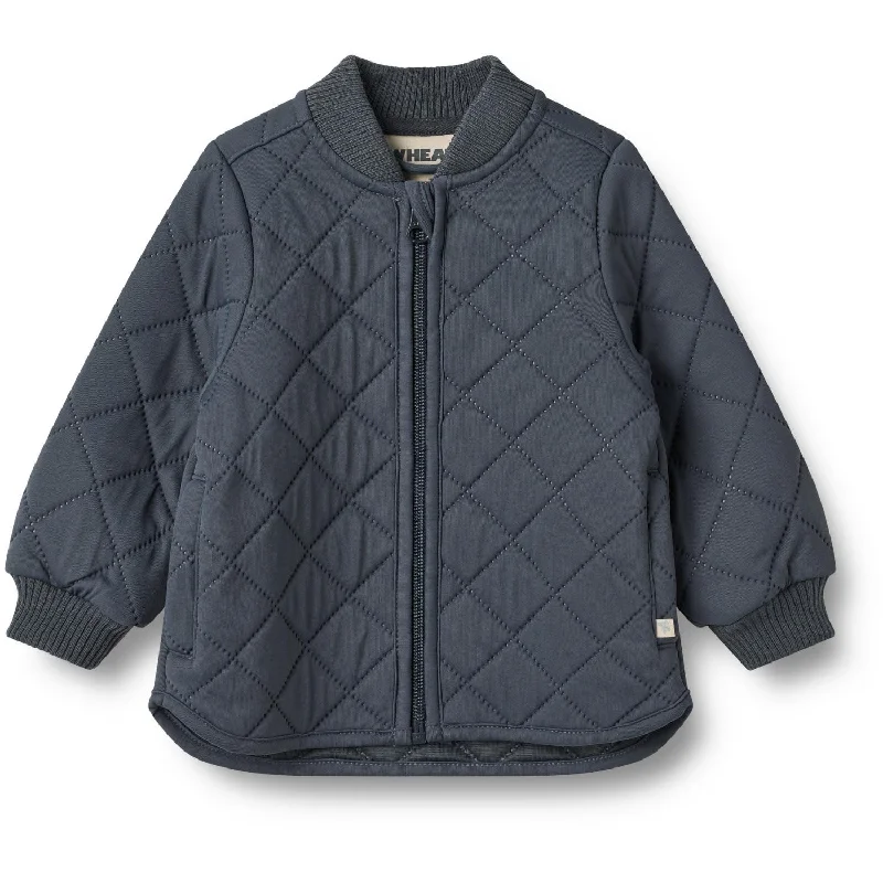 Women's faux fur - trimmed denim jackets for a trendy and cozy styleWheat Ink Thermo Jacket Loui Women's faux fur - trimmed denim jackets for a trendy and cozy styleWheat Ink Thermo Jacket Loui