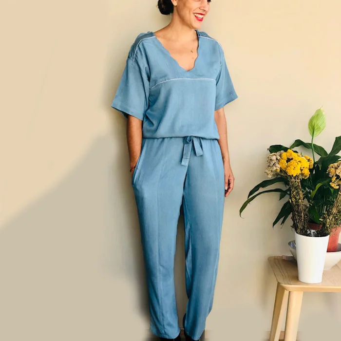 Women jumpsuits with tassel trims for a playful and fashionable touchYou Made My Day 14th of May Jumpsuit