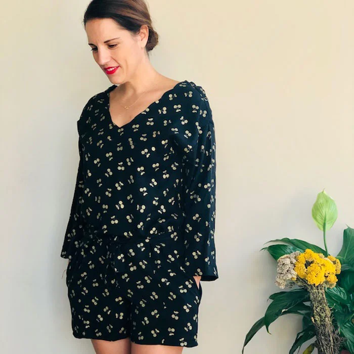 Women jumpsuits with a criss - cross back for a flirty and eye - catching detailYou Made My Day 14th of May Romper