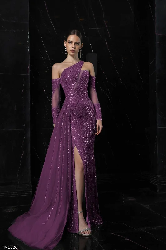 Ball Gown Women Dress with a Full Skirt for a Princess - like Look Ball Gown Women Dress with a Full Skirt for a Princess - like Look Azzure Couture FM9038 Ball Gown Women Dress with a Full Skirt for a Princess - like Look Ball Gown Women Dress with a Full Skirt for a Princess - like Look Azzure Couture FM9038