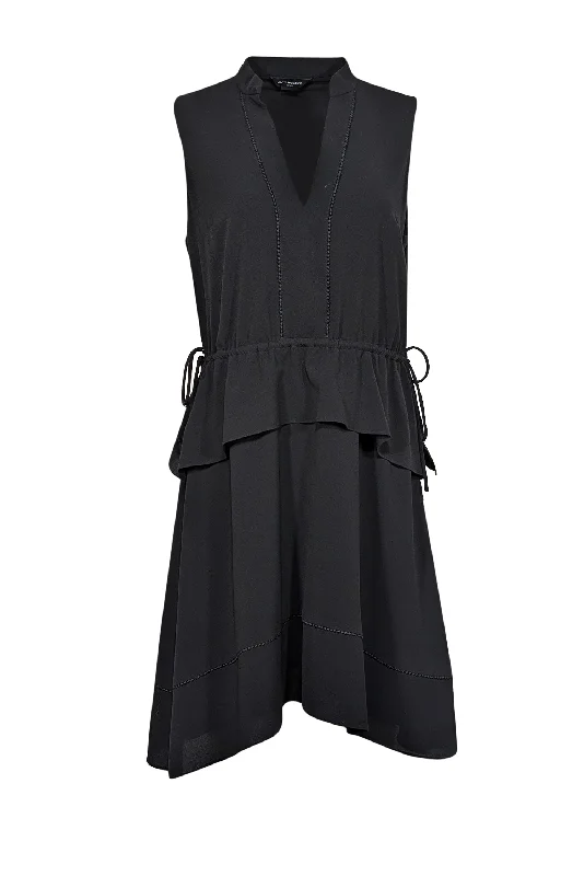 Mini Women Dress with a Short Hem for a Young and Trendy Style Mini Women Dress with a Short Hem for a Young and Trendy Style Club Monaco - Black Sleeveless V-Neckline Drawstring Waist Dress Sz 12 Mini Women Dress with a Short Hem for a Young and Trendy Style Mini Women Dress with a Short Hem for a Young and Trendy Style Club Monaco - Black Sleeveless V-Neckline Drawstring Waist Dress Sz 12