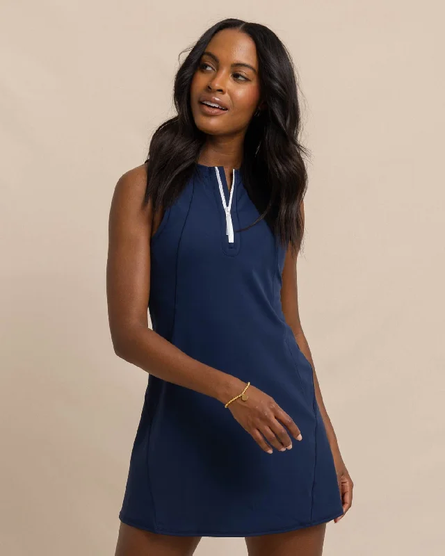 Long - Sleeve Women Dress in Velvet for a Luxurious Winter Look Long - Sleeve Women Dress in Velvet for a Luxurious Winter Look Frances Zip Front Performance Dress Long - Sleeve Women Dress in Velvet for a Luxurious Winter Look Long - Sleeve Women Dress in Velvet for a Luxurious Winter Look Frances Zip Front Performance Dress