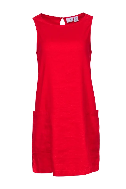 Mini Women Dress with a Short Hem for a Young and Trendy Style Mini Women Dress with a Short Hem for a Young and Trendy Style Halston - Red Linen Blend Sleeveless Shift Dress Sz M Mini Women Dress with a Short Hem for a Young and Trendy Style Mini Women Dress with a Short Hem for a Young and Trendy Style Halston - Red Linen Blend Sleeveless Shift Dress Sz M