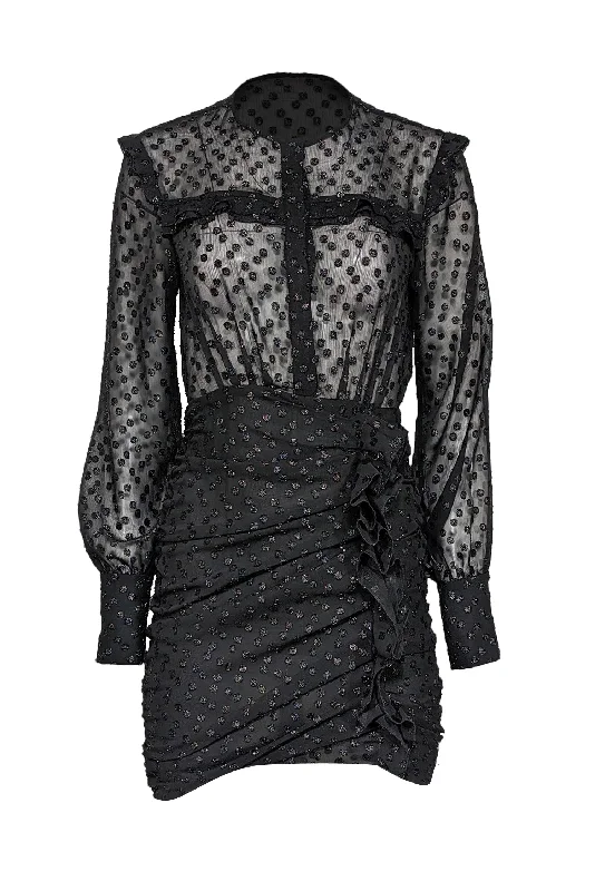 Halter Neck Women Dress to Show Off the Shoulders and Neckline Halter Neck Women Dress to Show Off the Shoulders and Neckline Isabel Marant - Black Semi Sheer Metallic Polka Dot Ruffle Detail Dress Sz 4 Halter Neck Women Dress to Show Off the Shoulders and Neckline Halter Neck Women Dress to Show Off the Shoulders and Neckline Isabel Marant - Black Semi Sheer Metallic Polka Dot Ruffle Detail Dress Sz 4