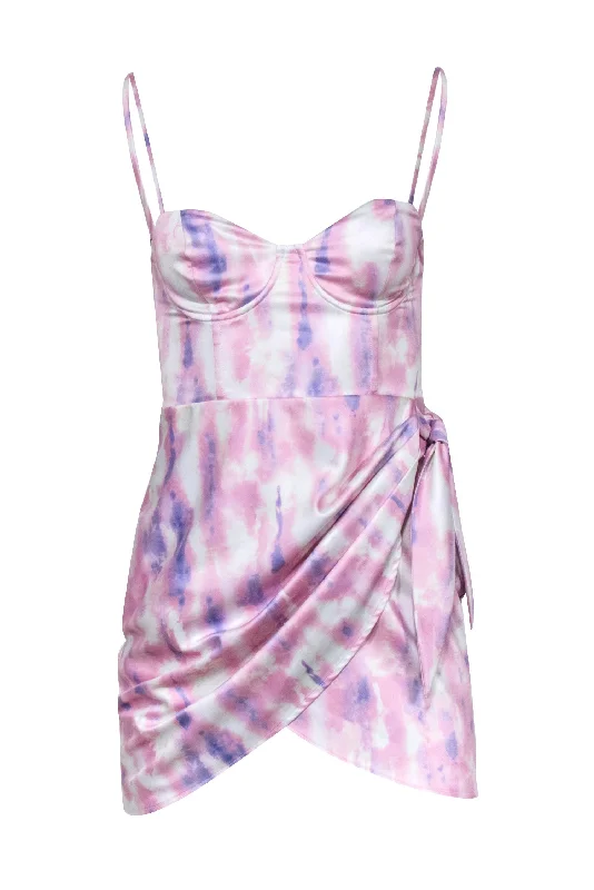 Pleated Women Dress with a Timeless and Elegant Texture Pleated Women Dress with a Timeless and Elegant Texture Michael Costello x Revolve - Pink, Purple, & White Tie-Dye Satin Mini Dress Sz XS Pleated Women Dress with a Timeless and Elegant Texture Pleated Women Dress with a Timeless and Elegant Texture Michael Costello x Revolve - Pink, Purple, & White Tie-Dye Satin Mini Dress Sz XS