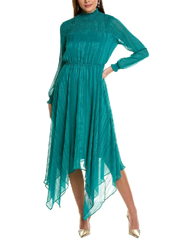 Wrap - Style Women Dress with Adjustable Fit for All Body Types Wrap - Style Women Dress with Adjustable Fit for All Body Types Nanette Nanette Lepore Yin Shadow Midi Dress Wrap - Style Women Dress with Adjustable Fit for All Body Types Wrap - Style Women Dress with Adjustable Fit for All Body Types Nanette Nanette Lepore Yin Shadow Midi Dress
