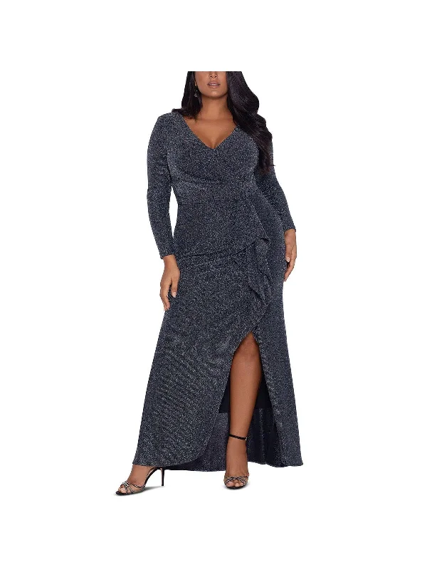 Lace - Embellished Women Dress for an Elegant and Sophisticated Appearance Lace - Embellished Women Dress for an Elegant and Sophisticated Appearance Plus Womens Metallic Ruffled Evening Dress Lace - Embellished Women Dress for an Elegant and Sophisticated Appearance Lace - Embellished Women Dress for an Elegant and Sophisticated Appearance Plus Womens Metallic Ruffled Evening Dress