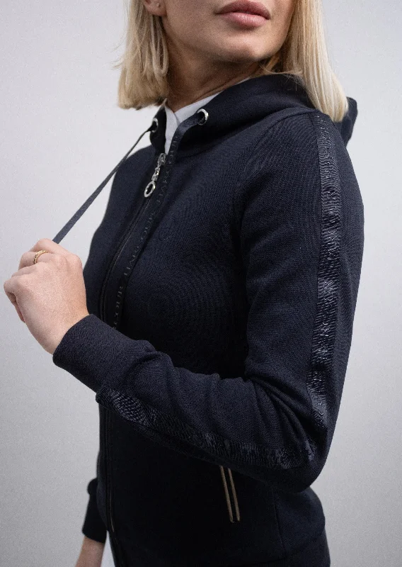 Women's sweatshirt with a mesh panel insert for breathability during workoutsSultan - Womens Hoodie Women's sweatshirt with a mesh panel insert for breathability during workoutsSultan - Womens Hoodie