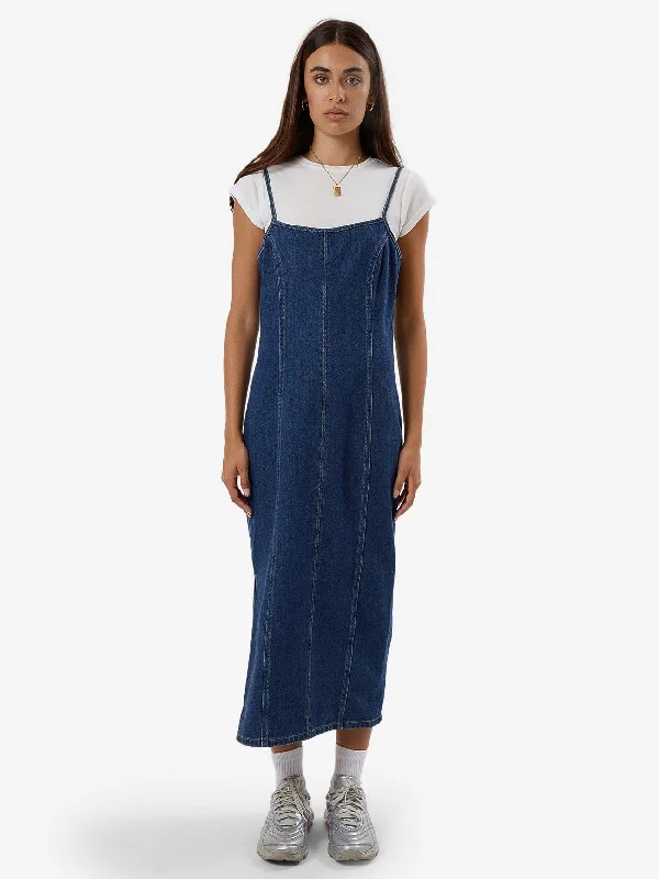 Rory Denim Dress - Union Blue