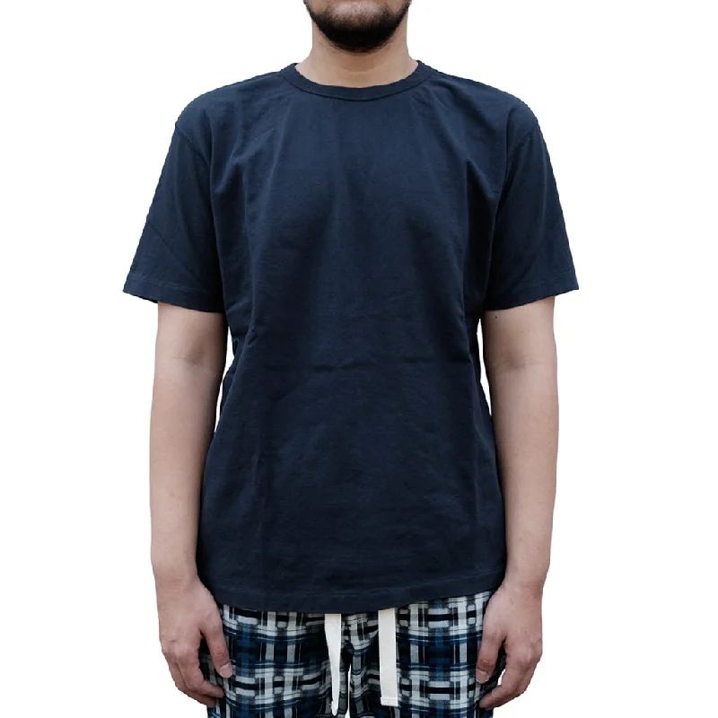 Studio D'Artisan American Dry Jersey Tee (Navy)