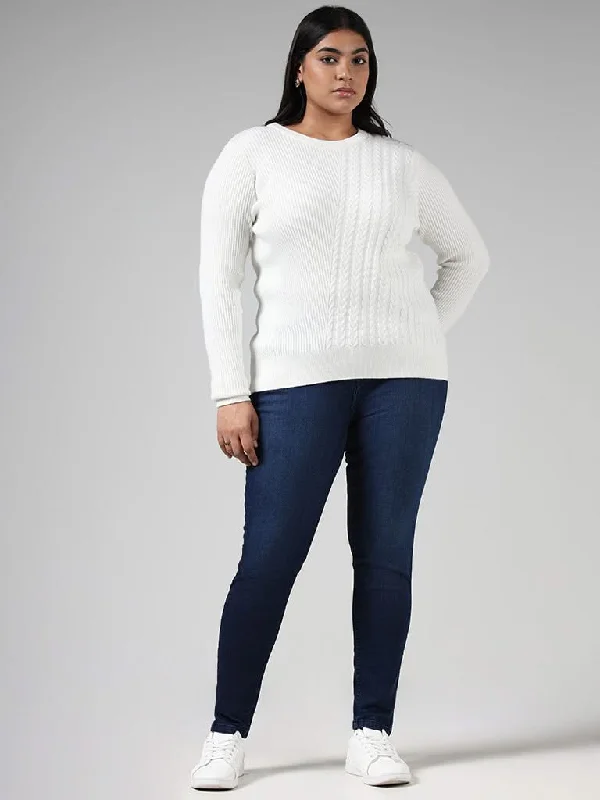 Women's velvet party pants Embellished women jeans with studs or rhinestones for a glamorous touch Gia Off White Knitted Sweater Women's velvet party pants Embellished women jeans with studs or rhinestones for a glamorous touch Gia Off White Knitted Sweater