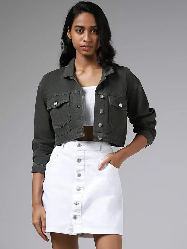 Women's pants for swimming (board shorts style) High - rise flare women jeans for a 70s - inspired look Nuon Solid Olive Green Crop Jacket Women's pants for swimming (board shorts style) High - rise flare women jeans for a 70s - inspired look Nuon Solid Olive Green Crop Jacket