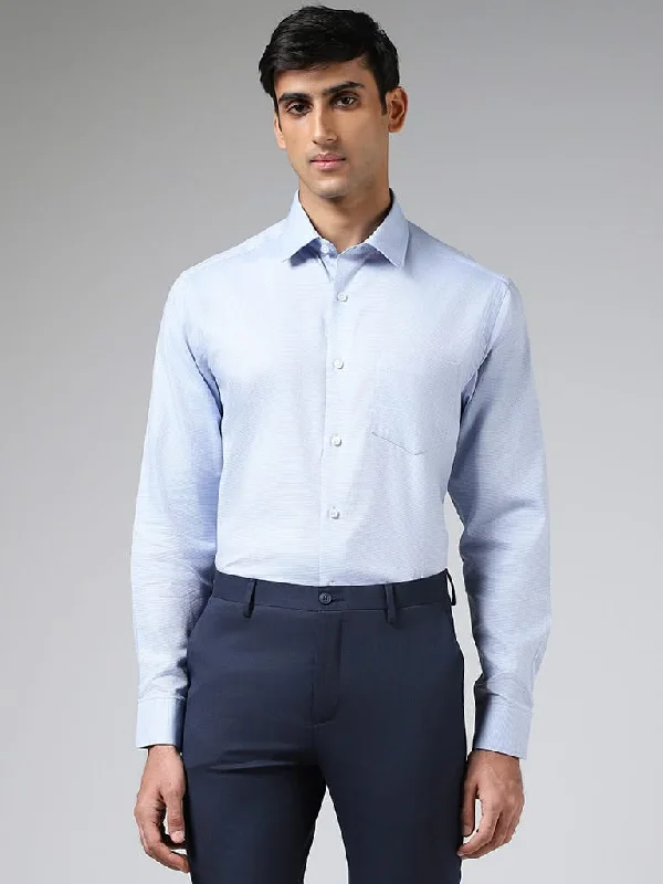 Women's pants with hidden pockets Embellished women jeans with studs or rhinestones for a glamorous touch WES Formals Light Blue Cotton Relaxed-Fit Dobby Shirt Women's pants with hidden pockets Embellished women jeans with studs or rhinestones for a glamorous touch WES Formals Light Blue Cotton Relaxed-Fit Dobby Shirt