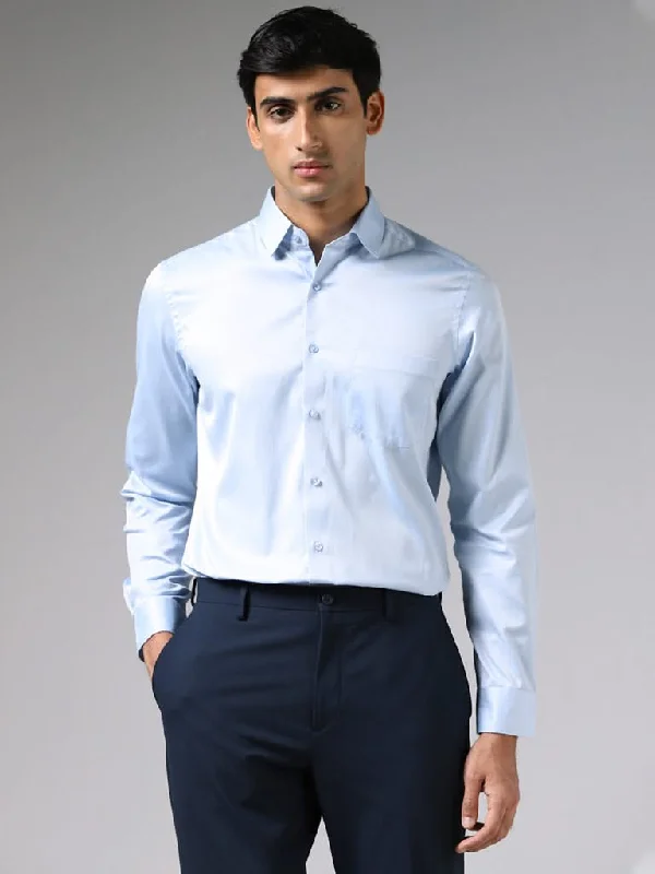 Women's pants with mesh panels Jeggings women jeans combining the comfort of leggings and style of jeans WES Formals Light Blue Slim-Fit Shirt Women's pants with mesh panels Jeggings women jeans combining the comfort of leggings and style of jeans WES Formals Light Blue Slim-Fit Shirt