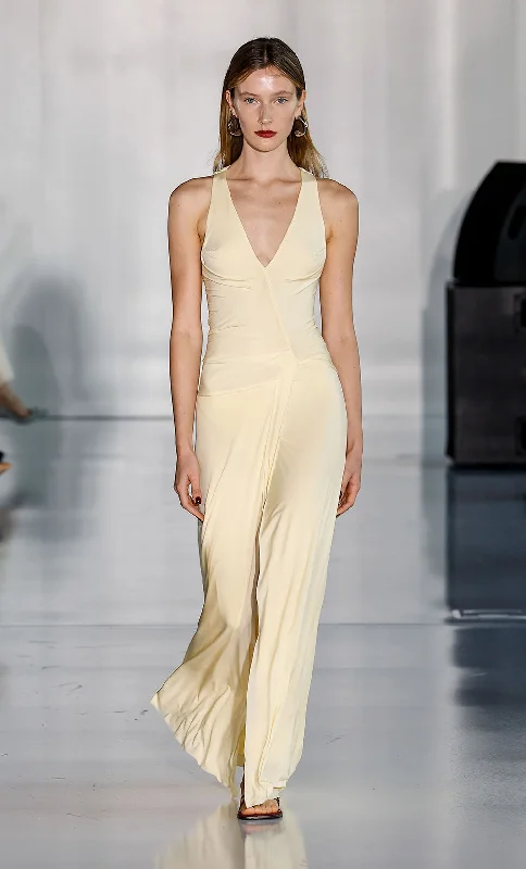 Animal print maxi dresses for a statement - making outfitGRETA GOWN - BUTTER