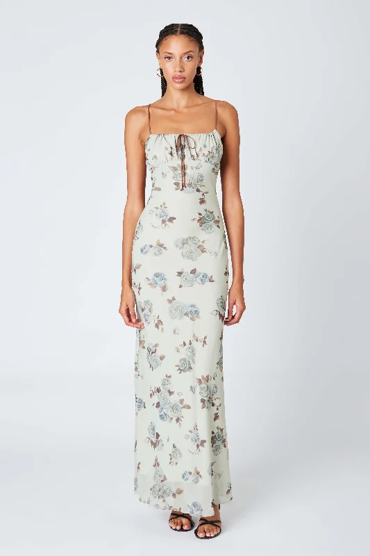 Printed maxi dresses with abstract patterns for an artistic lookSora Floral Maxi