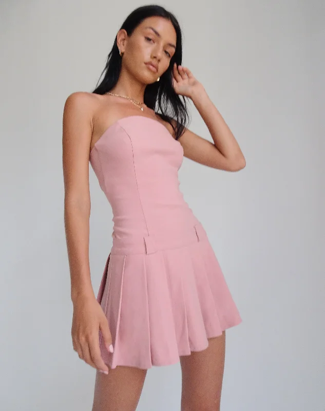 Mini dresses with mesh panels for a sexy and trendy lookPayoda Bandeau Mini Dress in Pink Mini dresses with mesh panels for a sexy and trendy lookPayoda Bandeau Mini Dress in Pink
