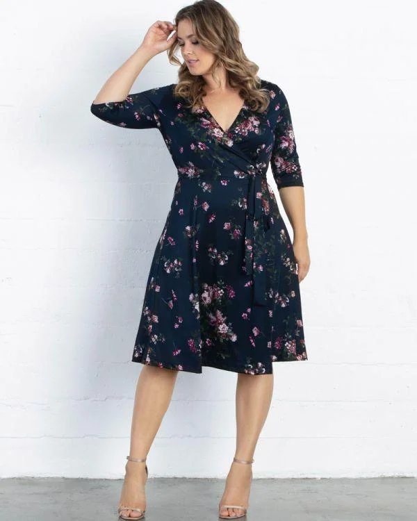 Navy Floral Print