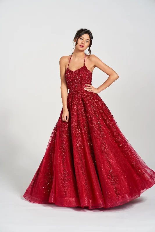 Velvet party dresses in rich jewel tones for a sophisticated appearanceColette CL12221 Halter Formal Prom Beaded Long Dress Velvet party dresses in rich jewel tones for a sophisticated appearanceColette CL12221 Halter Formal Prom Beaded Long Dress