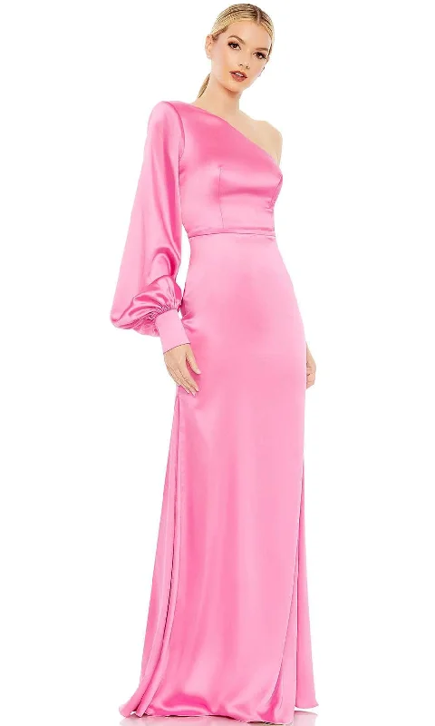 Strapless formal dresses with tulle skirts for a classic prom lookIeena Duggal 26712 - Asymmetric Long Sleeved Evening Gown Strapless formal dresses with tulle skirts for a classic prom lookIeena Duggal 26712 - Asymmetric Long Sleeved Evening Gown