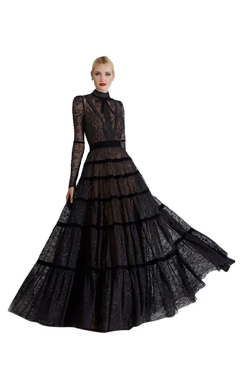 Formal dresses with tiered lace skirts and off - the - shoulder necklines for a feminine and elegant formal appearanceJanique K7031 Dress