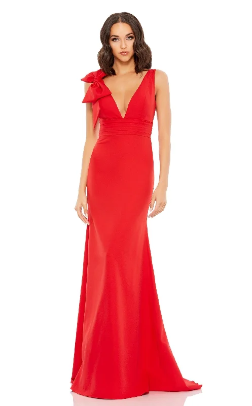 Sequined formal dresses with open backs for a sexy prom styleMac Duggal 49454 Dress