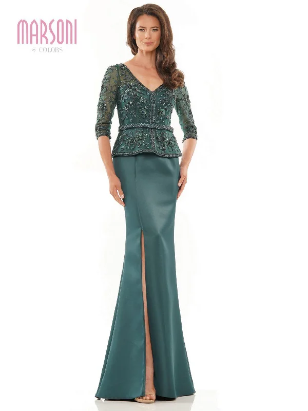 Marsoni 1229 Long Fitted Mother of the Bride Dress