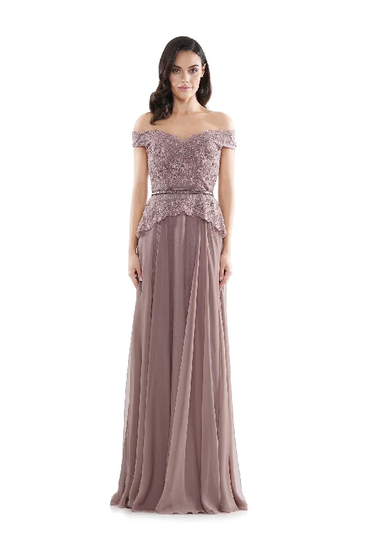 Marsoni M213 Long Off Shoulder Formal Dress