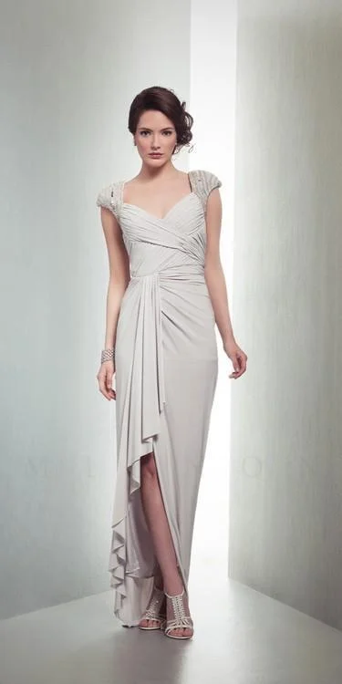 Formal dresses with pleated yokes and button - up fronts for a classic and refined lookMIGNON - VM650 Long Dress Formal dresses with pleated yokes and button - up fronts for a classic and refined lookMIGNON - VM650 Long Dress