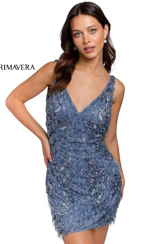Party dresses with a lace overlay for a feminine touch​Primavera Couture 3818 Dress