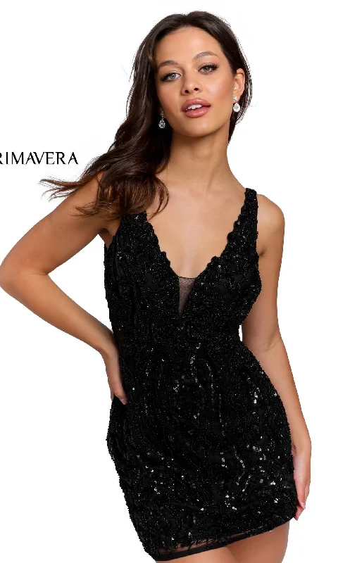 Party dresses with a polka - dot pattern for a classic and playful stylePrimavera Couture 3822 Dress Party dresses with a polka - dot pattern for a classic and playful stylePrimavera Couture 3822 Dress