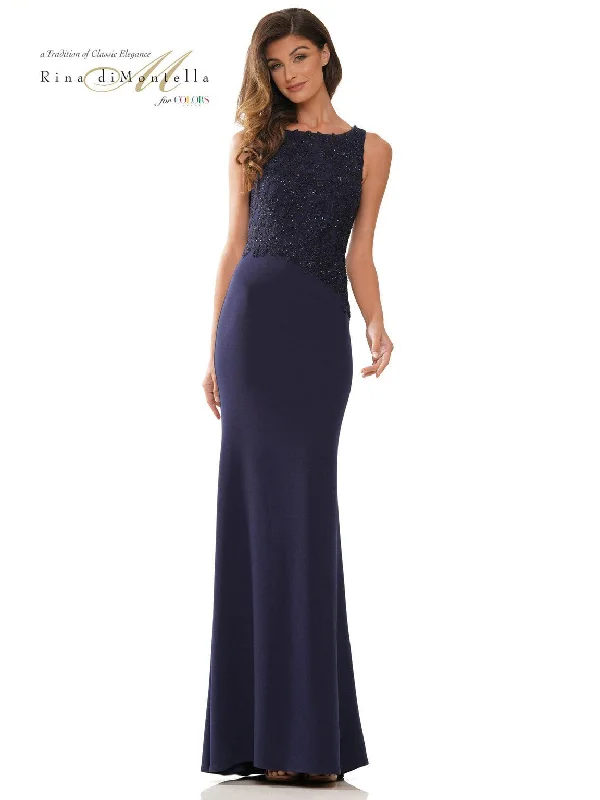 Rina di Montella 2765 Long Sleeveless Formal Dress