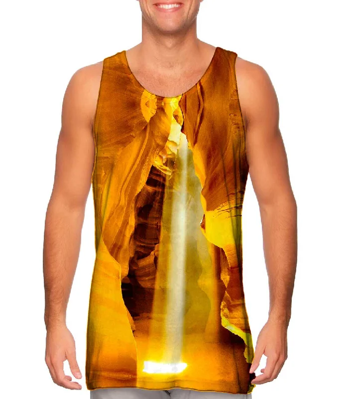 Women's Spaghetti Strap Tank Tops with Geometric PatternsAntelope Canyon Usa