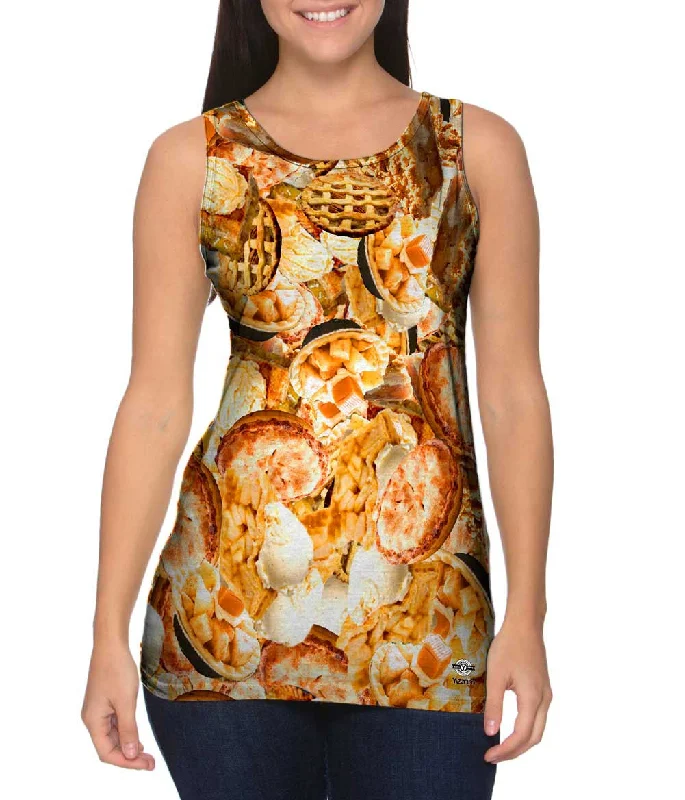 Plunge Neck Women's Seamless Tank Tops for a Smooth FitApple Pie Jumbo