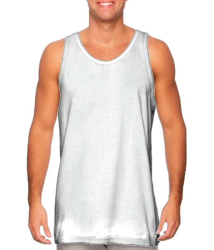Plus Size Women's Puff - Sleeve Tank Tops in Pastel HuesAqua Snake Skin