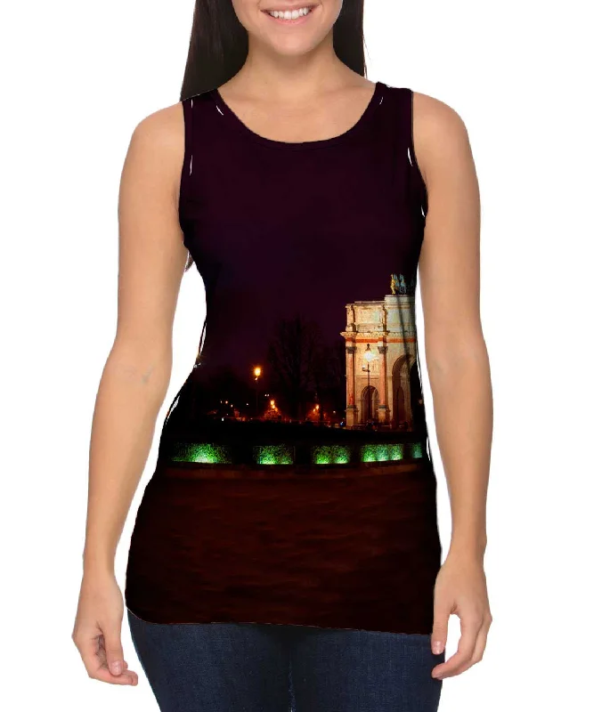 Plunge Neck Women's Seamless Tank Tops for a Smooth FitArc Triomphe Carrousel