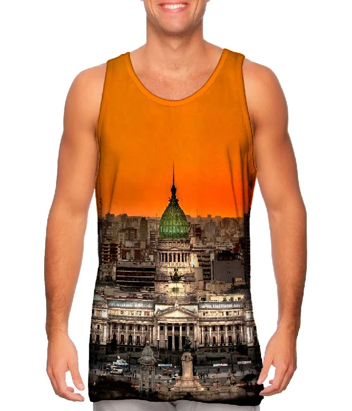 One - Shoulder Women's Rayon Blend Tank Tops for a Flowy LookArgentine National Congress Palace Buenos Aires One - Shoulder Women's Rayon Blend Tank Tops for a Flowy LookArgentine National Congress Palace Buenos Aires