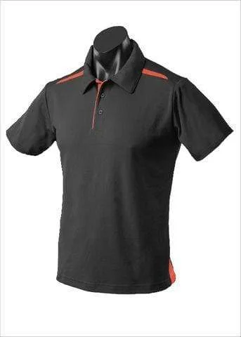 Black/Orange