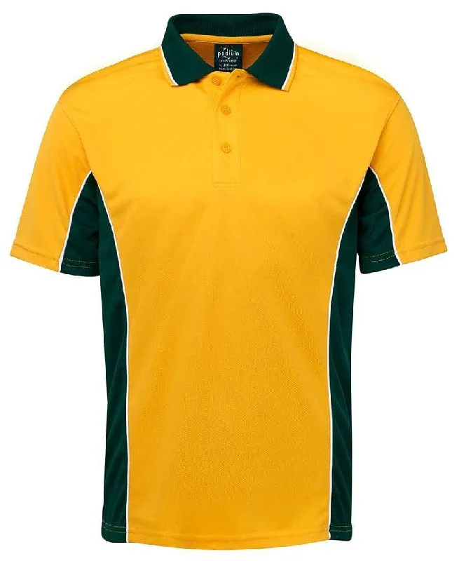 Petite - sized polo shirt with shorter lengthJB'S Contrast Polo 7PP